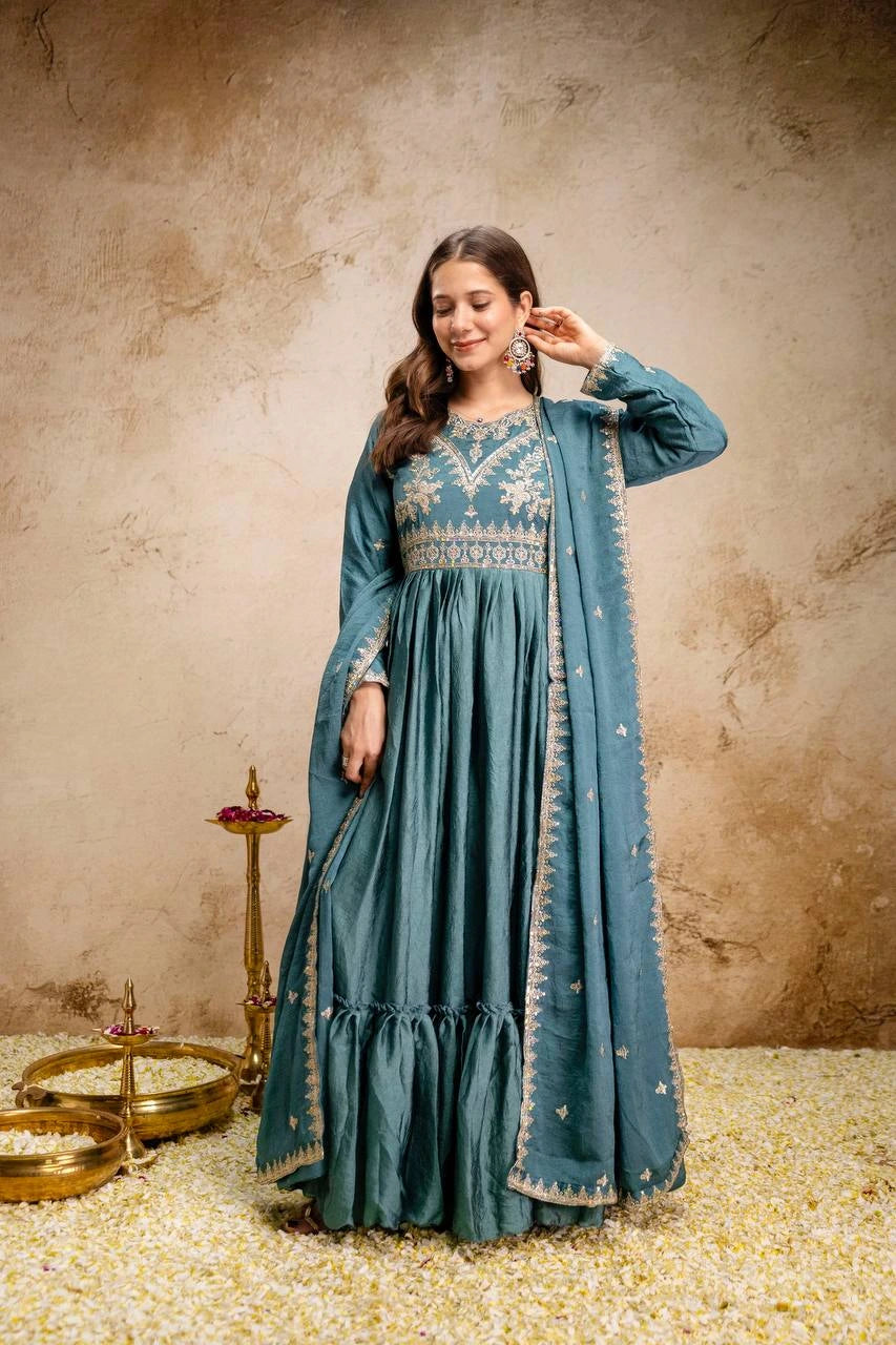Dark Turquoise Randoli Crush Suit